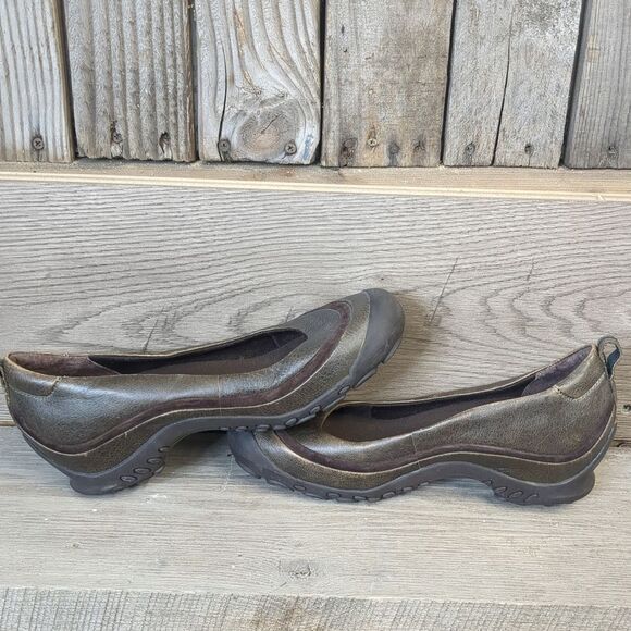 Merrell Plaza Ballet Brown Slip-On Shoes Womens Size 9.5 - Picture 4 of 8